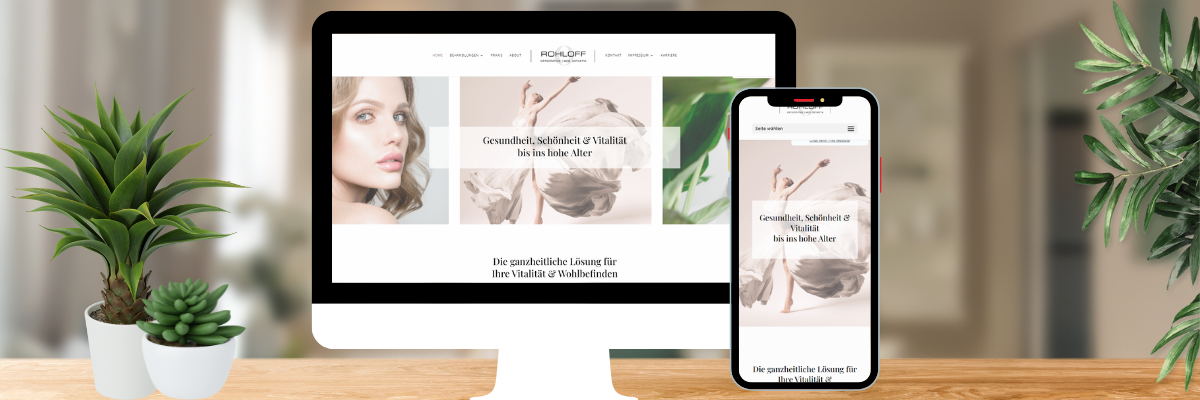 Showcase Webseite I, Monica Rohloff Osteopathie