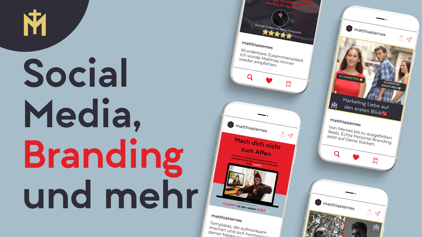 Social Media, Branding und mehr Dienstleistungen bei MT Marketing